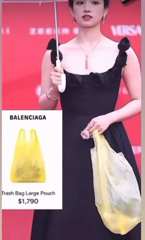 Balenciaga expõe ‘saco de lixo’ de US$ 1.790 em butique de luxo na Turquia