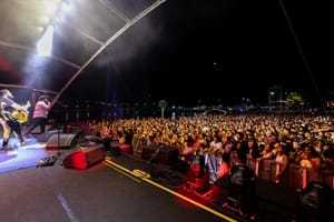Explosão de cultura e música: Cuiabá inicia 307 anos com festa gigante e casa cheia