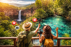 Guia turístico de MT vira influenciador e redes sociais passam a vender o Estado para o mundo