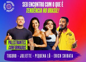 Toguro, Julliete, Pequena Lô e Erick Shibata serão atrações do Sebrae Hacking 2026