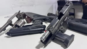 PM localiza três suspeitos de sequestrarem empresário em MT e apreende armas e simulacro