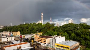 Chuvas em Cuiabá: Defesa Civil não registra ocorrências e mantém alerta amarelo