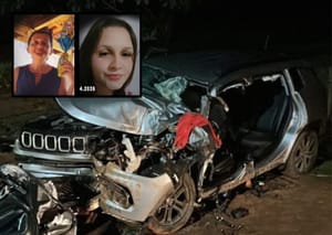 Batida com caminhão mata duas mulheres e deixa vice-prefeito ferido na MT-343