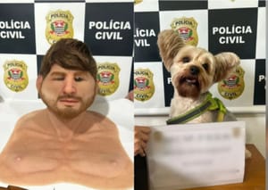 Para atingir a ex, homem rouba cachorro usando máscara e termina preso