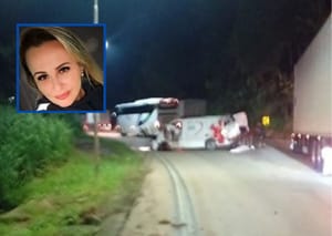 Ambulância é esmagada por carreta na Serra de São Vicente e mata motorista e socorristas