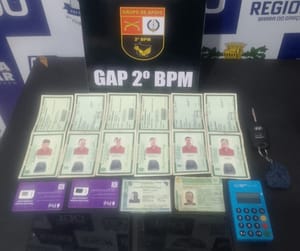 Homem é preso em flagrante pela PM com documentos falsos em abordagem na MT-100