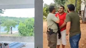 Líder de facção do Ceará é preso em mansão no Lago do Manso; vídeo mostra o momento