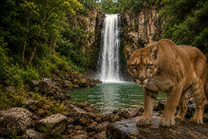 Cachoeira fecha após criança ser atacada por onça-parda na Chapada dos Veadeiros