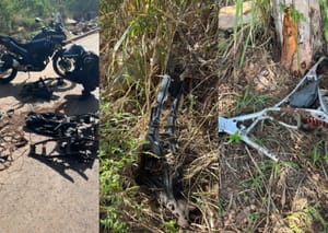 Guarda Municipal encontra ‘cemitério’ com carcaças de motos furtadas