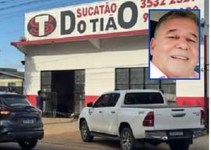Empresário reage a assalto, toma arma de bandido e acaba morto em sucatão de Sinop