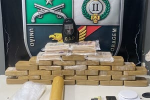 Suspeito é preso com 33 tabletes de pasta base de cocaína em Várzea Grande