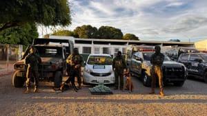 Boliviana é presa por policiais do Gefron com quase 20 quilos de pasta-base de cocaína