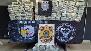 Bope, Força Tática e PF apreendem R$ 15 milhões em cocaína no interior de MT