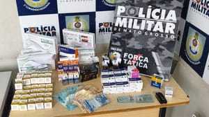 Suspeitos são presos com Tirzepatida, Oxandrolona, Clembuterol  e R$ 4,3 mil em dinheiro