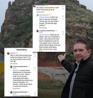 Presidente do TCE xinga internautas de "idiotas" e "imbecis" após críticas