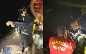 Família é dizimada após carro afundar em lago; mãe sobrevive e pede socorro