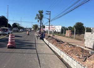 BRT avança e Avenida do CPA entra na reta final das obras após meses de transtornos