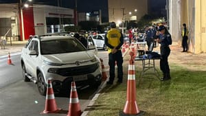 Operação Lei Seca resulta na prisão de 17 condutores por embriaguez ao volante