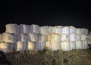 Carga de 273 toneladas de agrotóxico avaliada em R$ 1,3 milhão é recuperada pela PJC
