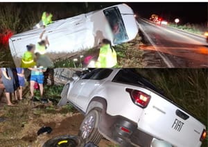 Dois acidentes no mesmo trecho da BR-163 deixam 18 feridos em Lucas do Rio Verde