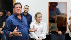 TRE envia ao MPE vídeo em que marido da prefeita Flávia Moretti conta maços de dinheiro