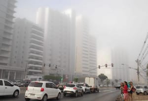 Cenário incomum: Cuiabá registra o dia mais frio de 2026 e temperatura chega a 13,6°C