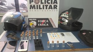 PMs da Força Tática prendem quadrilha e apreendem frascos de "loló" e comprimidos de ecstasy