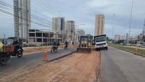 Trânsito na Avenida do CPA pode ter interdições com obras de recuperação do asfalto