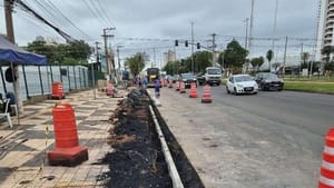 Obras no entorno do Centro Político entram na fase final com início da sinalização