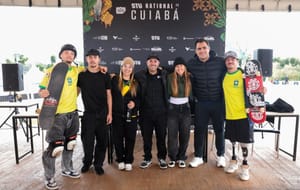 Principais atletas do país destacam qualidade do complexo de skate no Parque Novo Mato Grosso