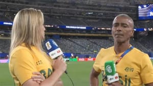 Romário manda recado para Fernanda Gentil após fala polêmica na Copa