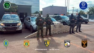Operação apreende 248 quilos de cocaína em MT; prejuízo aos traficantes é de R$ 4 milhões