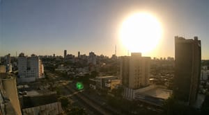 Calor volta a ganhar força em Cuiabá; veja como fica o fim de semana em MT