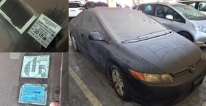 Carro “fantasma” abandonado em aeroporto acumula R$ 180 mil em dívida