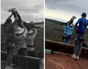 Vídeo registra desespero após jovem ser lançada sem corda em salto de 'rope jump'
