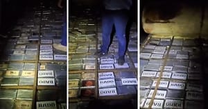 PF e Gefron apreendem mais de 1,5 tonelada de cocaína escondida no teto de veículo