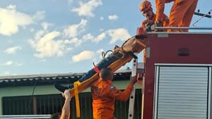 Técnico morre após sofrer descarga elétrica durante manutenção em placas solares em Cuiabá