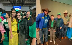 Coronel Fernanda celebra candidatura de Flávio e fala em continuidade do projeto da direita