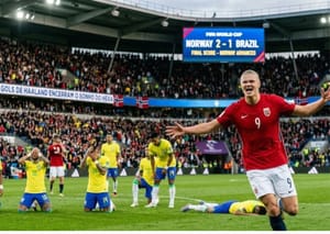 Haaland marca dois gols, Noruega elimina o Brasil e encerra sonho do hexa na Copa do Mundo