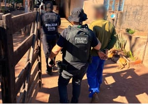 Homem investigado por estupro de vunerável contra enteada de 12 anos é preso em Ribeirãozinho