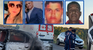 Identificadas as quatro vítimas que morreram em colisão frontal na MT-010 em Rosário Oeste