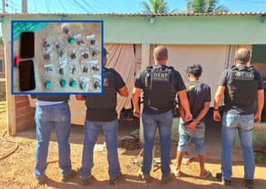 Foragido de operação contra facção é capturado escondido em casa de familiares em Confresa