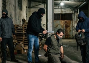 Trio invade construtora, amarra vigilante por duas horas e rouba equipamentos em Rondonópolis