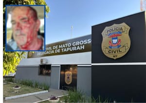 Ex-prefeito de Tapurah é atingido por garrafada na cabeça durante briga familiar em restaurante