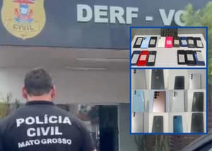 Polícia recupera 18 celulares roubados e furtados e leva 17 pessoas para a delegacia em VG