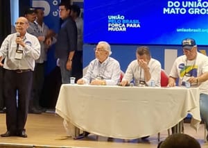 Vaias e bate-boca agitam convenção e Júlio Campos questiona nome de Mauro Mendes