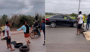 Após promessa do DAE, água dura apenas 30 minutos e moradores voltam a protestar em VG