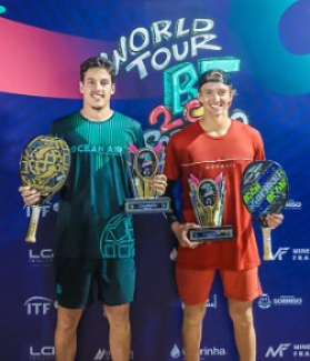 Brasil e Itália conquistam títulos da maior edição do torneio internacional de Beach Tennis em Sorriso