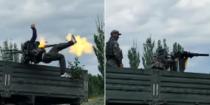 Rajada inesperada de metralhadora interrompe treinamento militar e quase termina em tragédia; veja vídeo