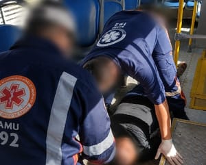 Passageiro morre dentro de ônibus do transporte coletivo em Cuiabá